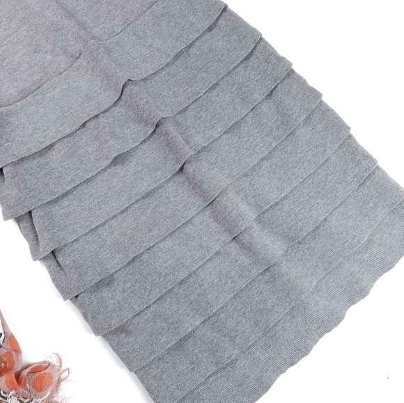 Calvin Klein Grey Sweater Dress Sz Xs - Picture 7 of 9